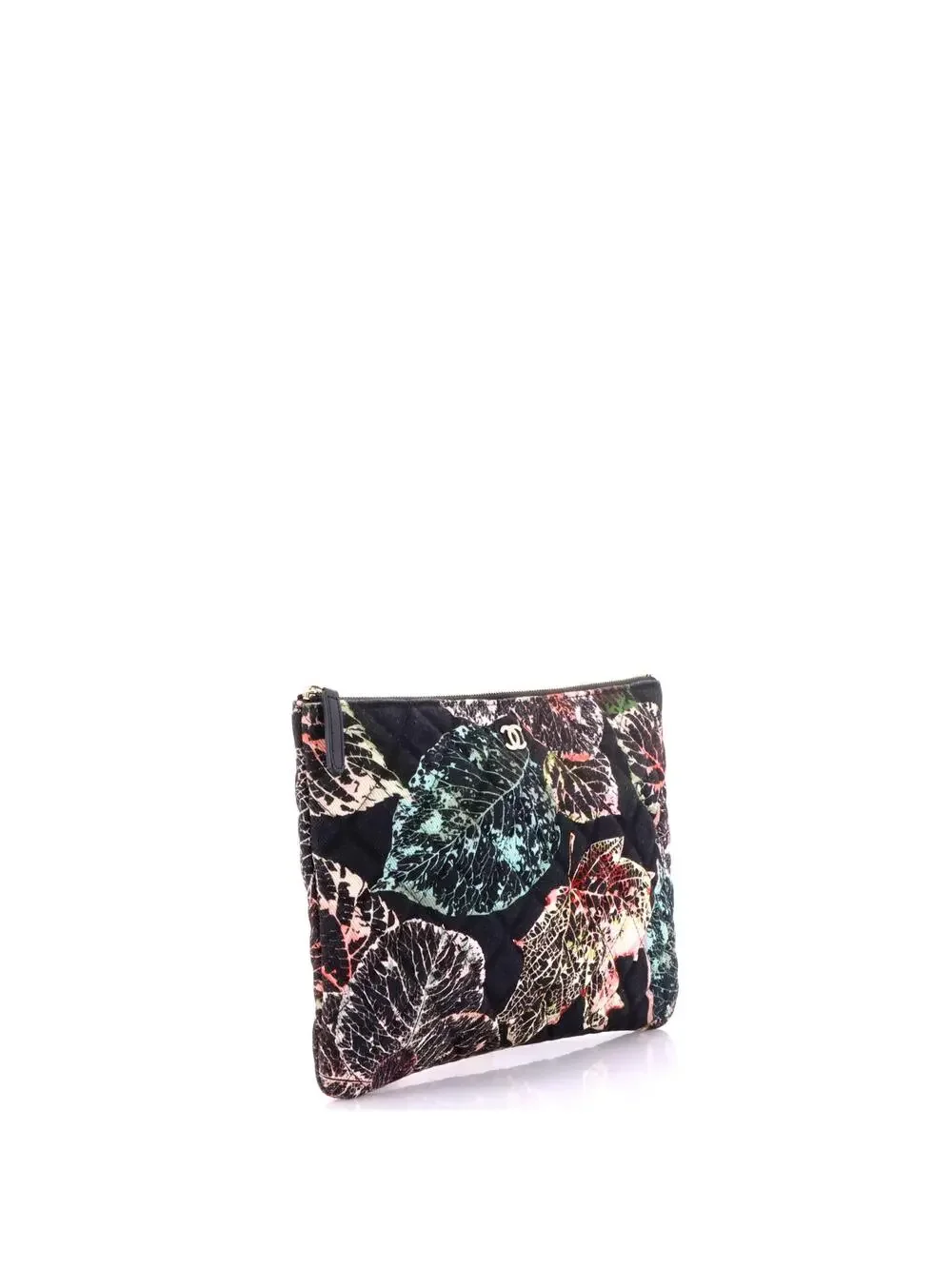 Chanel O Case Clutch Quilted Printed #342514C86B